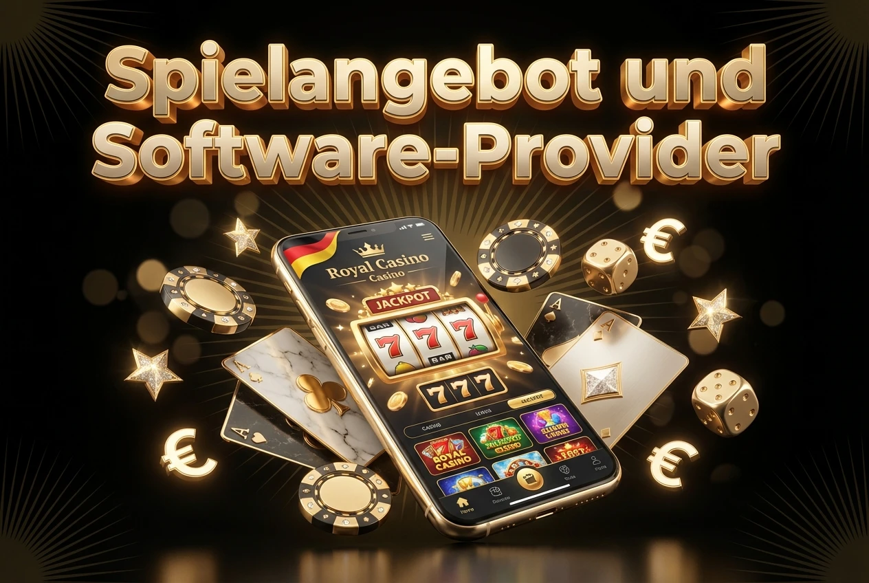 Spielangebot und Software-Provider